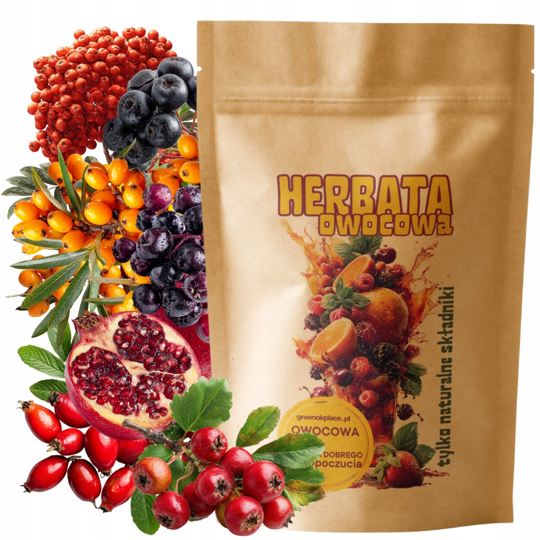 Ovocný Čaj Golden Sear Rakytník 500g pro imunitu, Přírodní rakytník řešetlákový