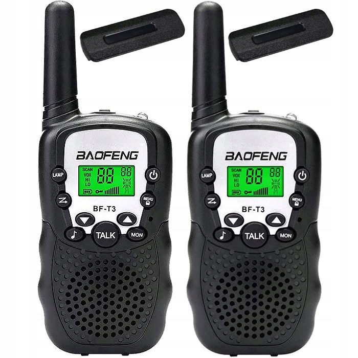 2SZT Baofeng BF-T3 WALKIE TALKIE DLA DZIECI krótkofalówka łoki toki