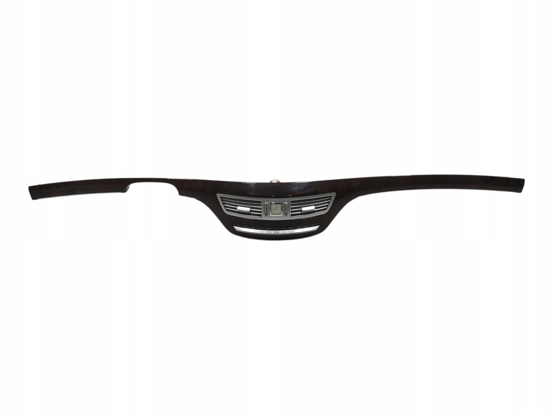 DEKOR Bois du tableau de bord Console Unite commande clima MERCEDES S-KLASA W221 2005-09