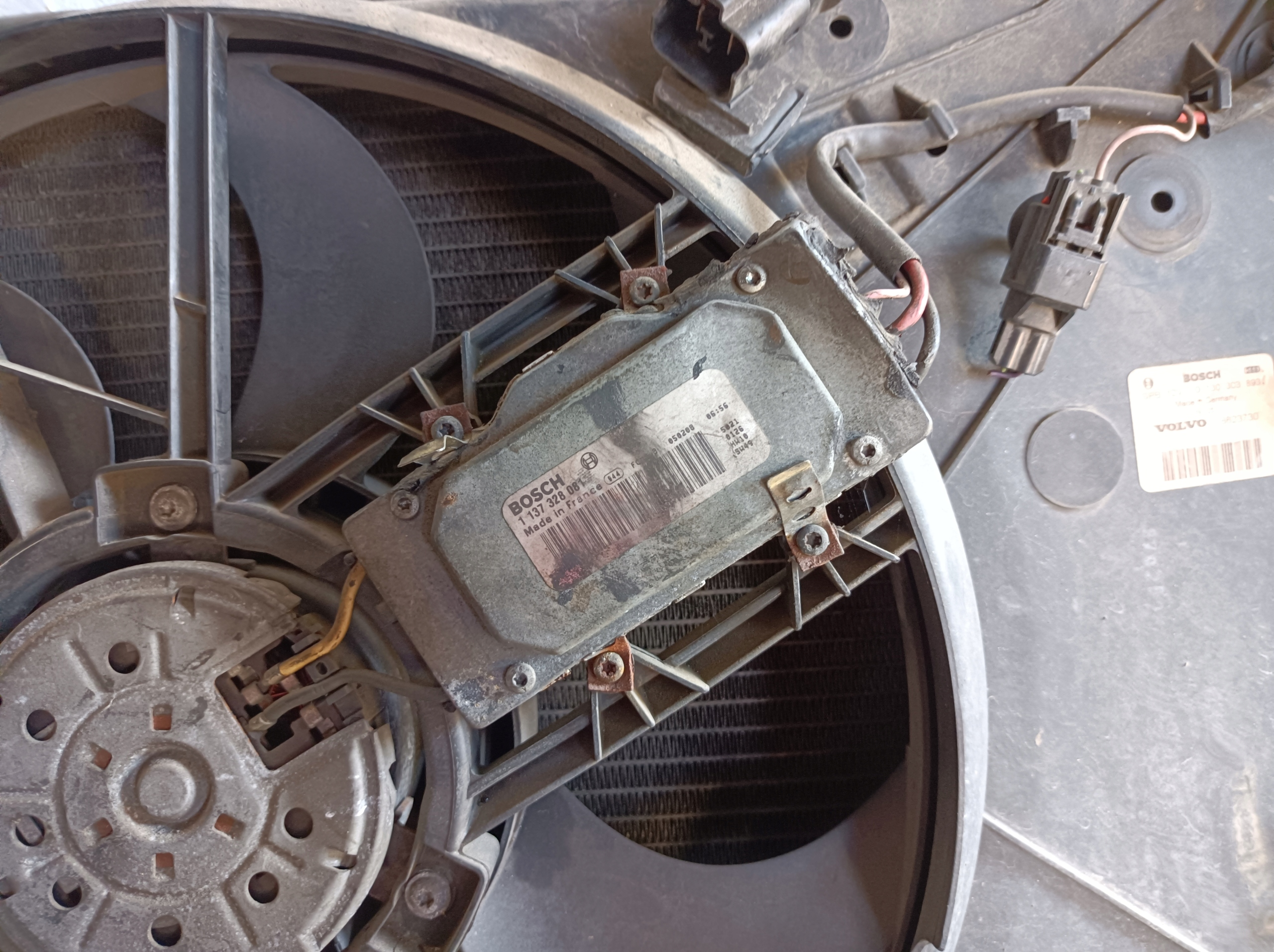 KOMPLET radiatore VENTOLA VOLVO S80 e 2.9