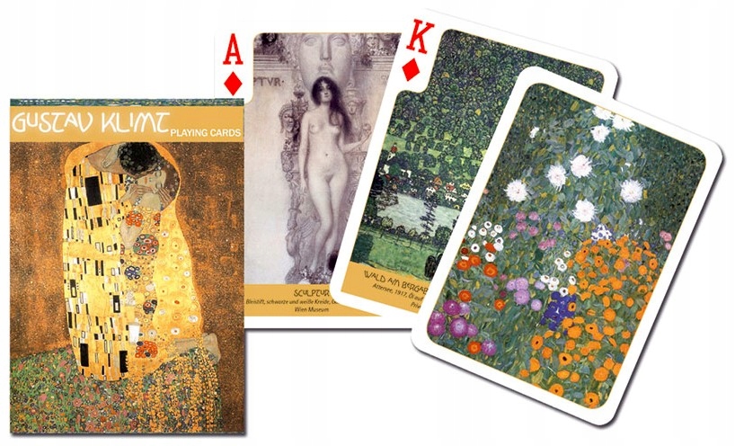 Karty pojedyncze International Klimt PIATNIK