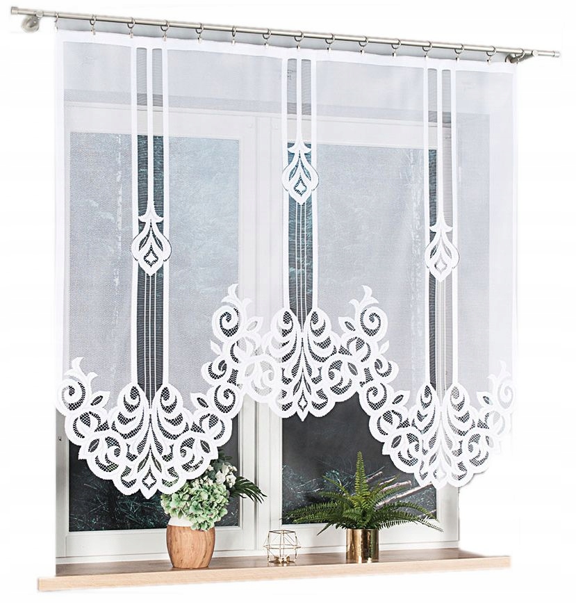 

Panel Ażur Ekran Firana Gotowa Żakard Aral 160x160