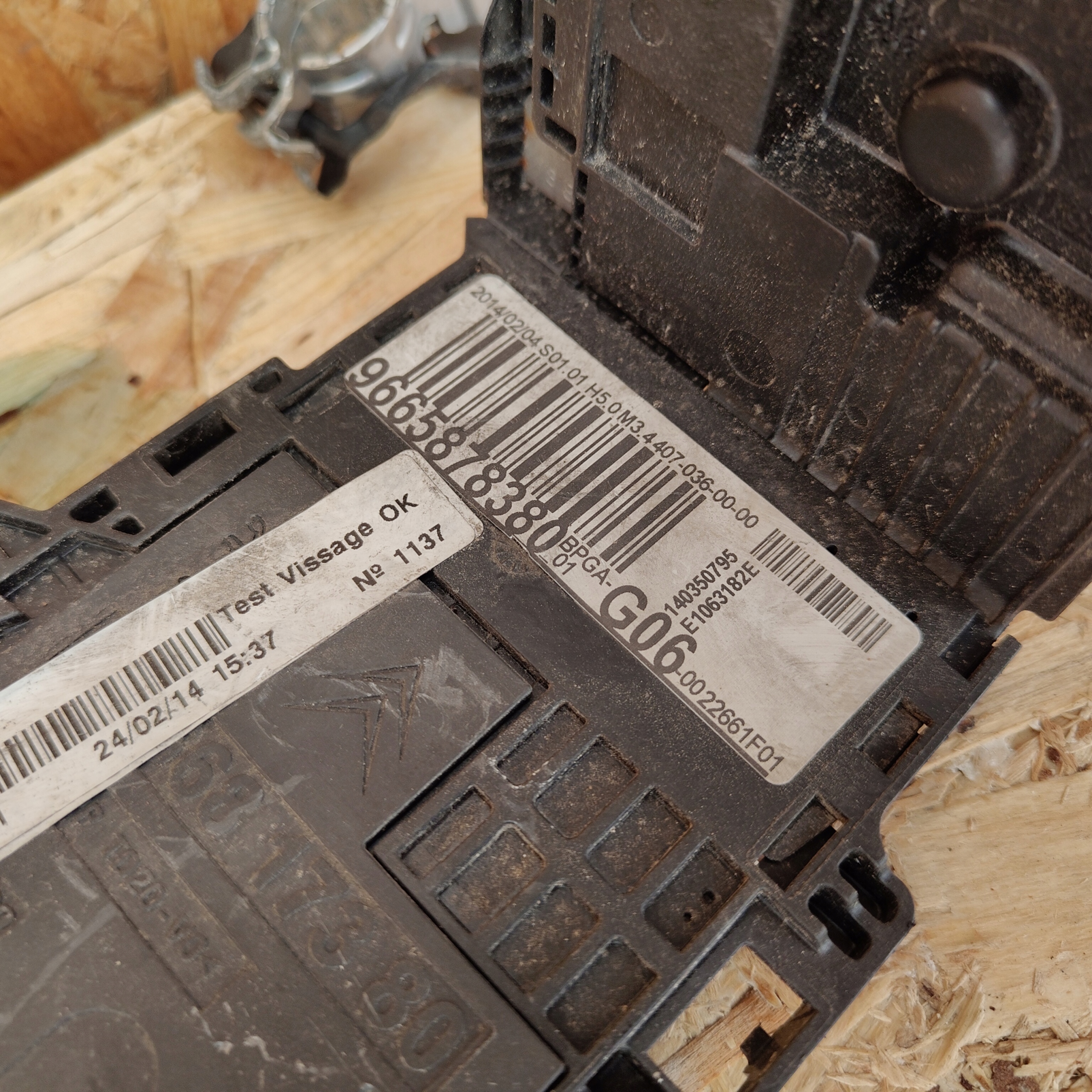 module of the battery PSA 9665878380
