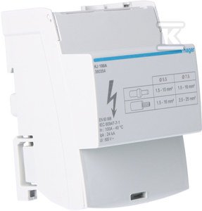 4-PÓLOVÝ Rozváděč IN=100 A