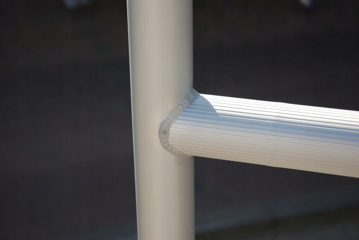 Rusztowanie aluminiowe jezdne przejezdne DRABEX Maksymalna wysokość robocza 4.15 m