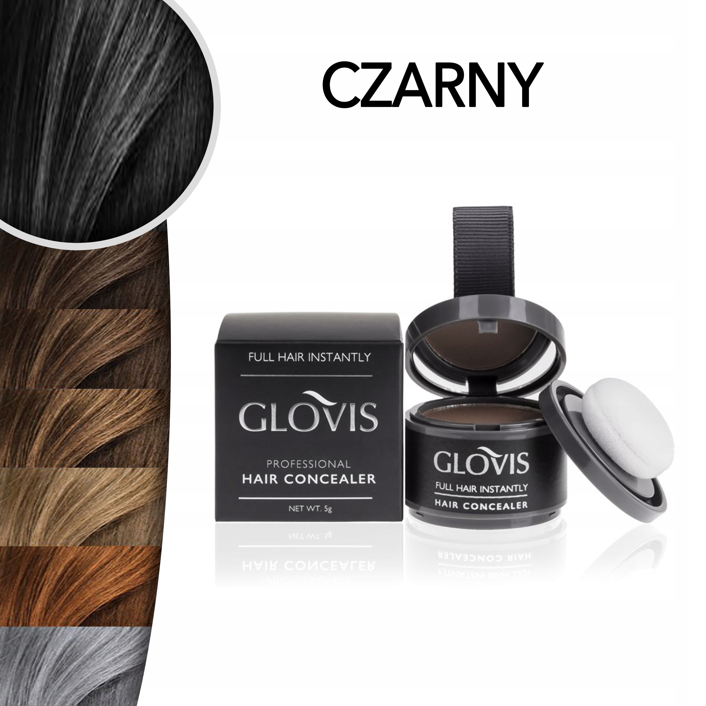 Concealer GLOVIS - Czarny - Black