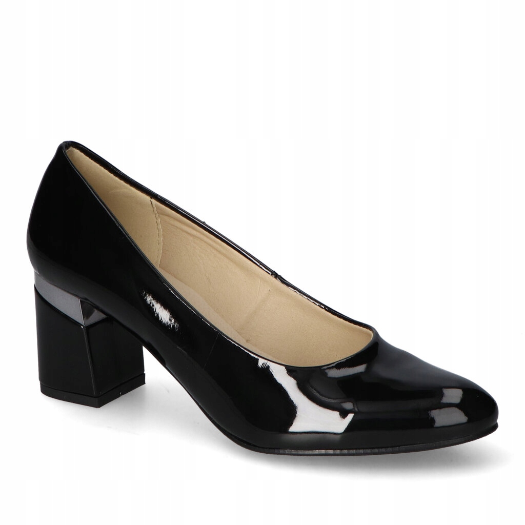 Boty Kamex-But 216 Černý lak 37