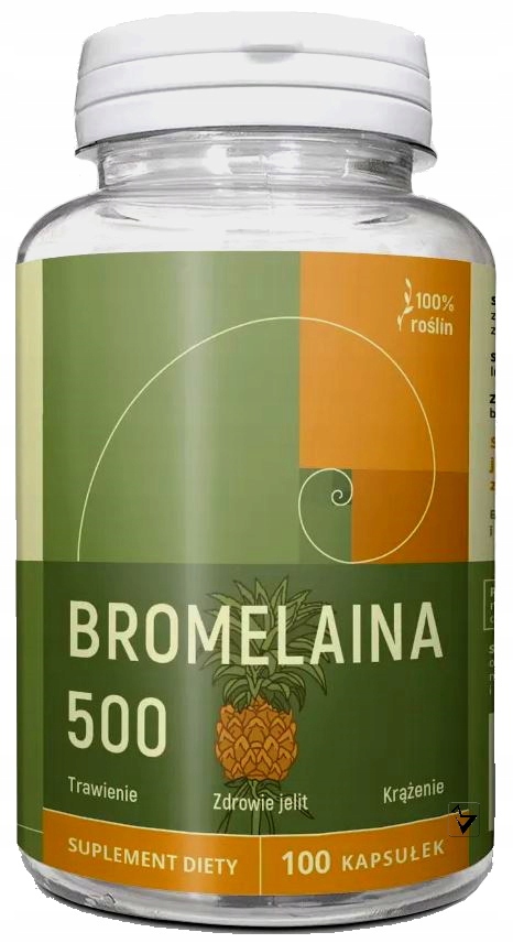 

Nanga Bromelanina 500 mg 100 kapsułek