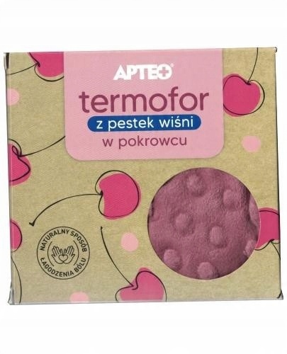 

Apteo Termofor Z Pestek Wiśni Różowy Kolki Ból