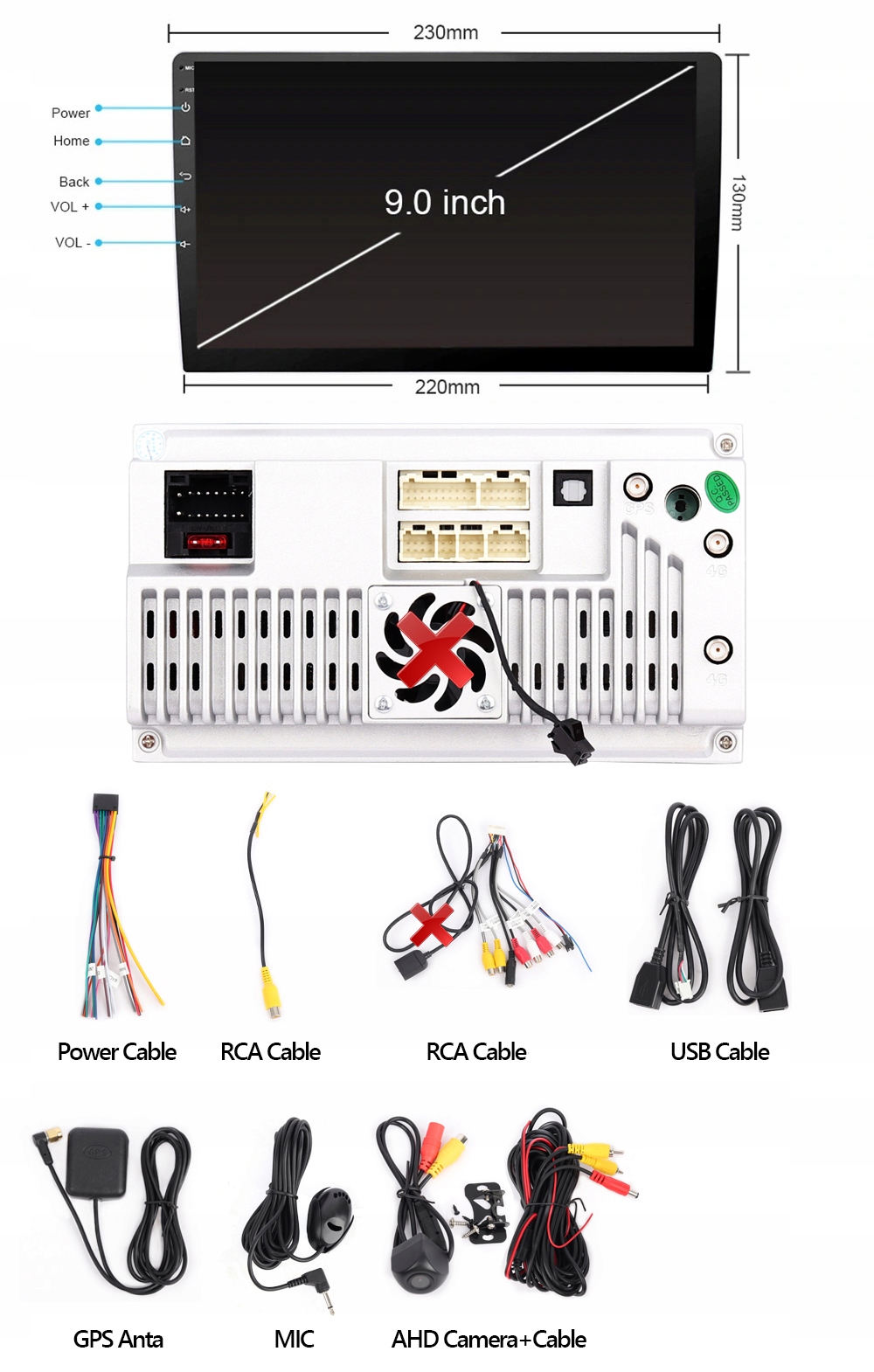 RADIO 2DIN ANDROID Ford Focus 2 3 Mk2 Mk3 2004 11 Supported File Formats mp3 wav wma