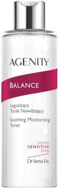 Agenity Balance Hydratační a zklidňující tonikum pro všechny typy pleti 200 ml