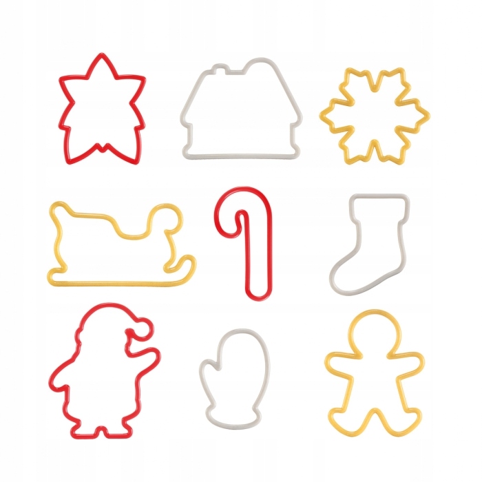 ZESTAW FOREMKI DO CIASTEK PIERNIKÓW ŚWIĘTA x22 SZT Marka Tescoma