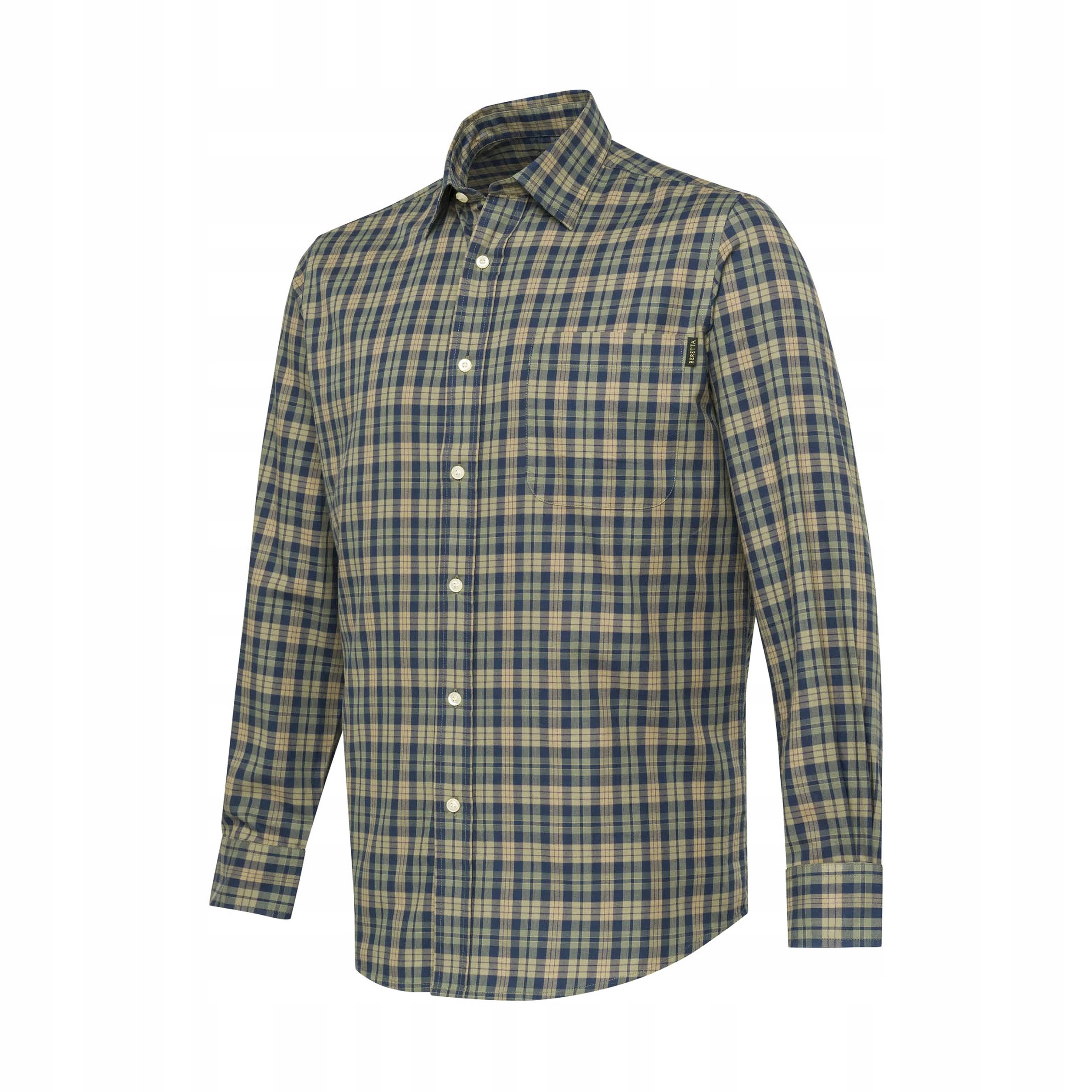 Koszula męska Beretta Bryggen Blue & Sand Check XXL