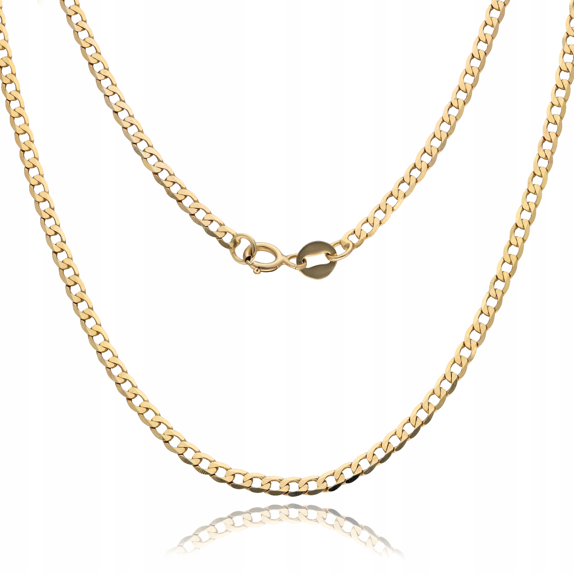 Zlatý Řetízek Dámský Pánský Pancíř Diamantové Zlato 585 45 cm