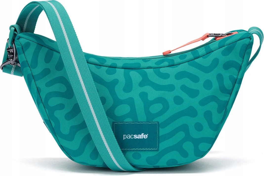 Taška přes rameno proti krádeži Pacsafe Go 2,5L Tyrkysová