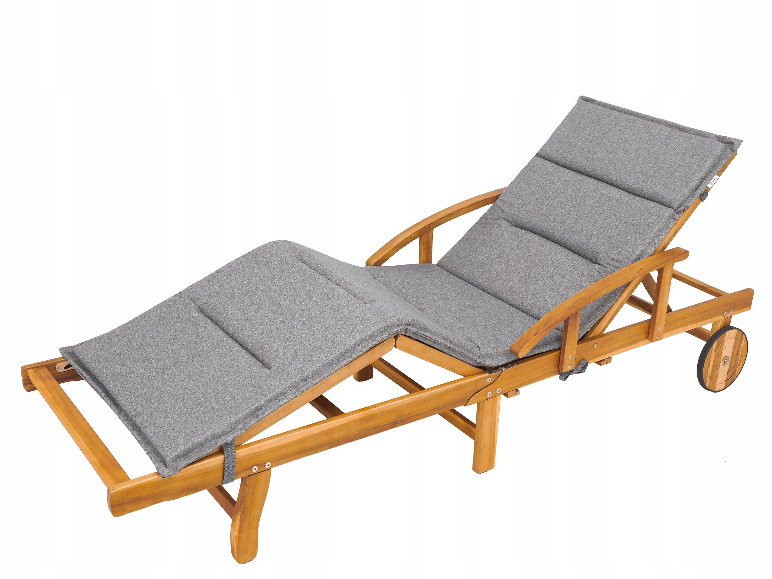 Vankúš na záhradné alebo plážové ležadlo 185 x 56 cm