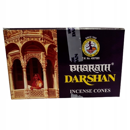 Indyjskie KADZIDŁA STOŻKOWE - DARSHAN