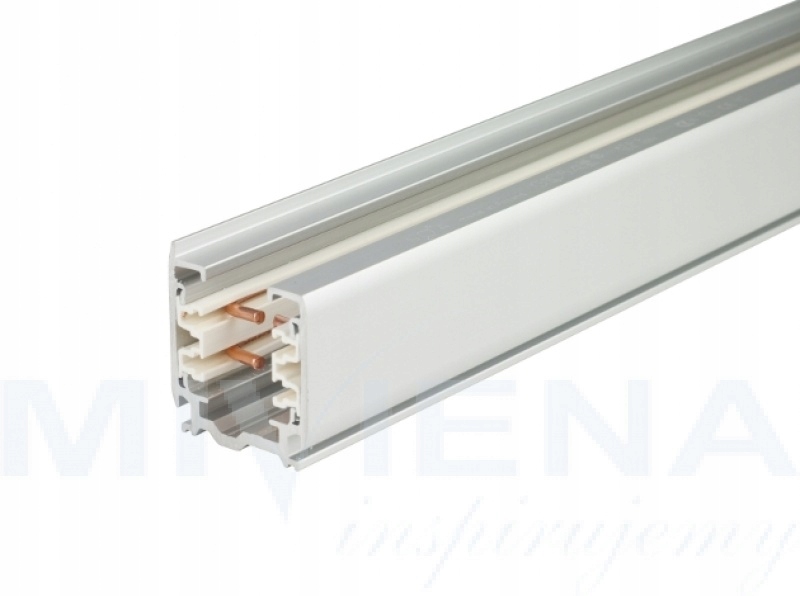 System szynowy 3-fazowy 2m srebrny 4xreflektor led Kod producenta System_0006