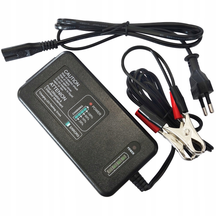 PROSTOWNIK ŁADOWARKA DO AKUMULATORÓW agm żel 12V