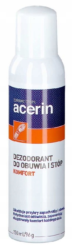 

Acerin Komfort Dezodorant Do Obuwia I Stóp Spray