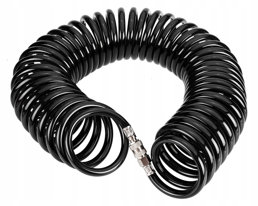 Spirálová tlaková hadice 10.0 x 15 mm, 15 m, Pu