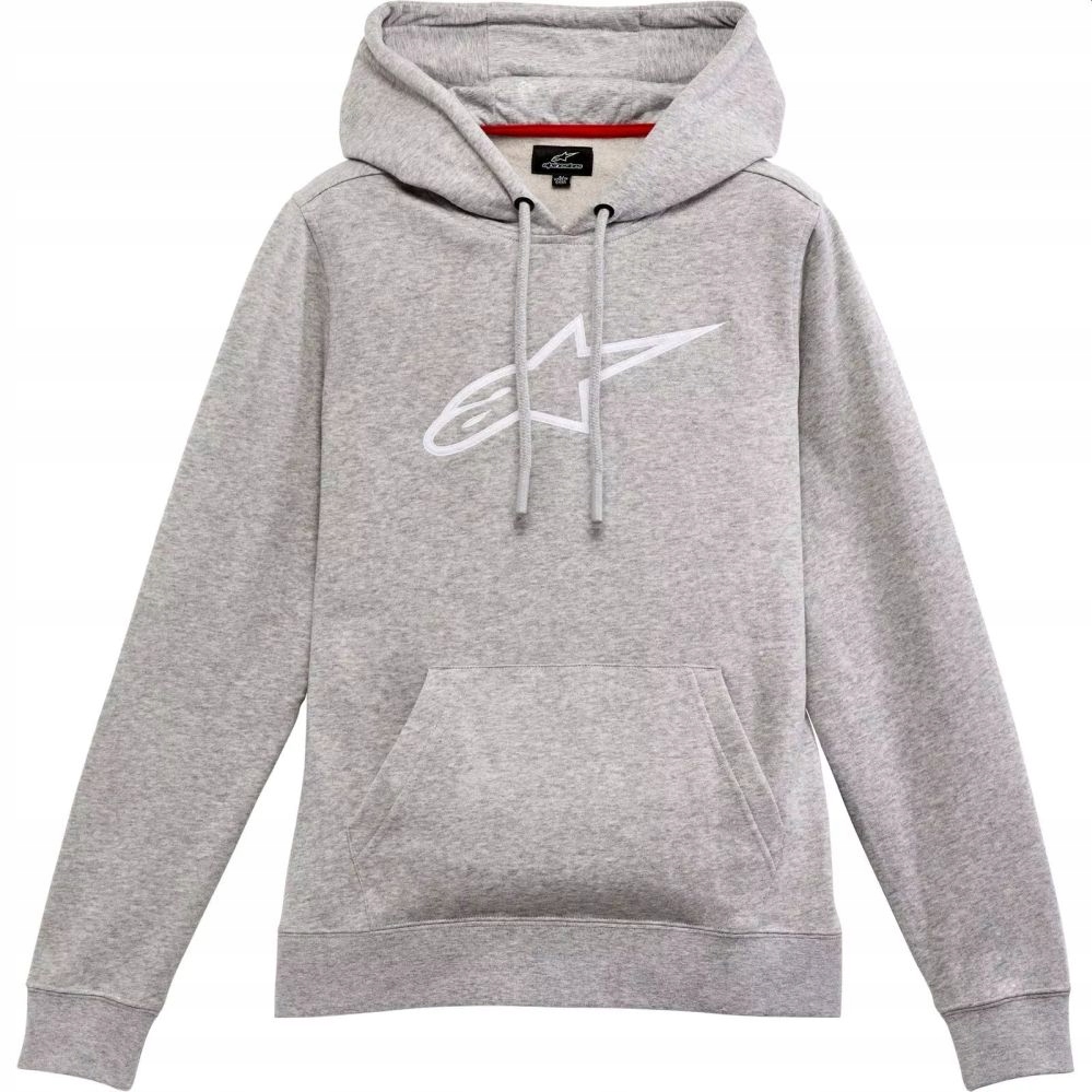Alpinestars dámská mikina Ageless v2 hoodie grey heather vel. M