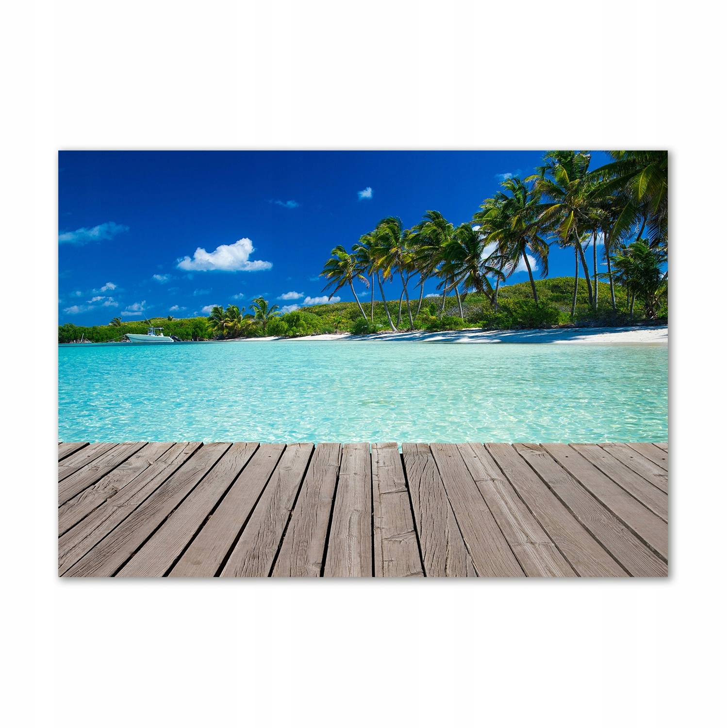 

Foto obraz szklany Tropikalna plaża 100x70