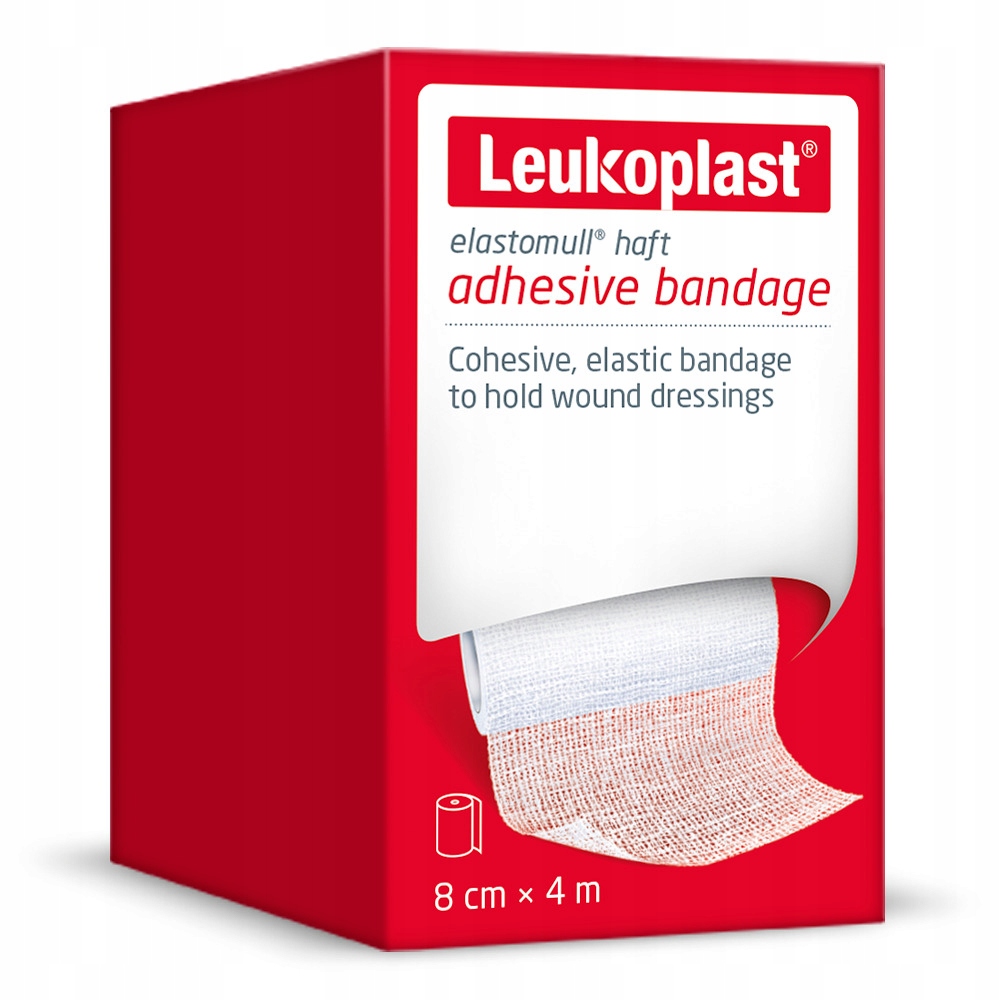 

Leukoplast Elastomul Haft Bandaż Samoprzyl. 8cmx4m