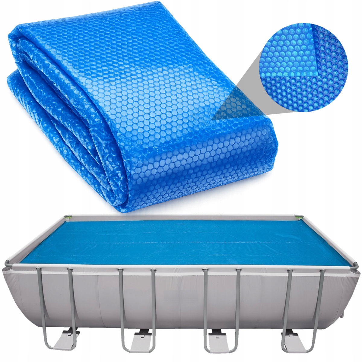 Hrubý Vykurovací Panel, Solárna Krytka, Vhodná Pre Bazén Bestway 56465