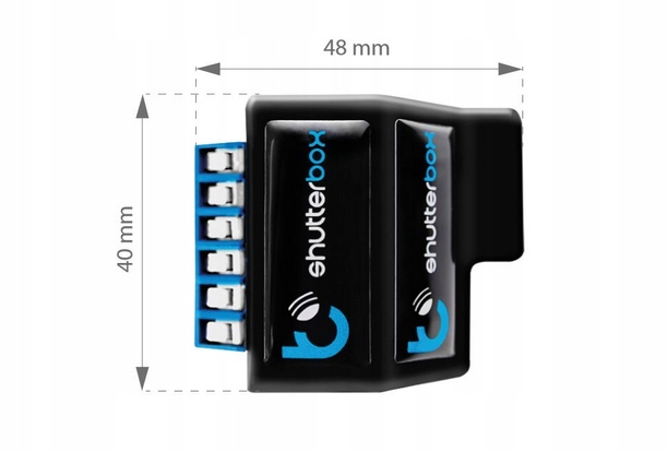 Sterownik do rolet ShutterBox v2 230V WiFi BLEBOX Cechy dodatkowe łączność z wifi