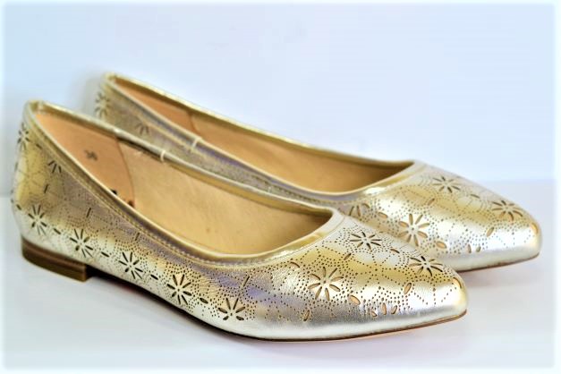 CAPRICE 22101-20 BALERINY PEARL METALLIC R.39 Marka Caprice