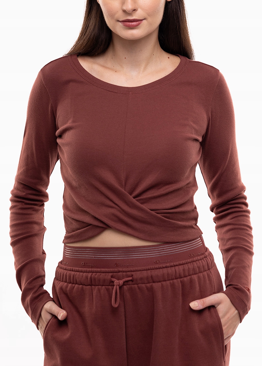 Champion Tričko dámské longsleeve sportovní tričko croptop bavlna vel. L