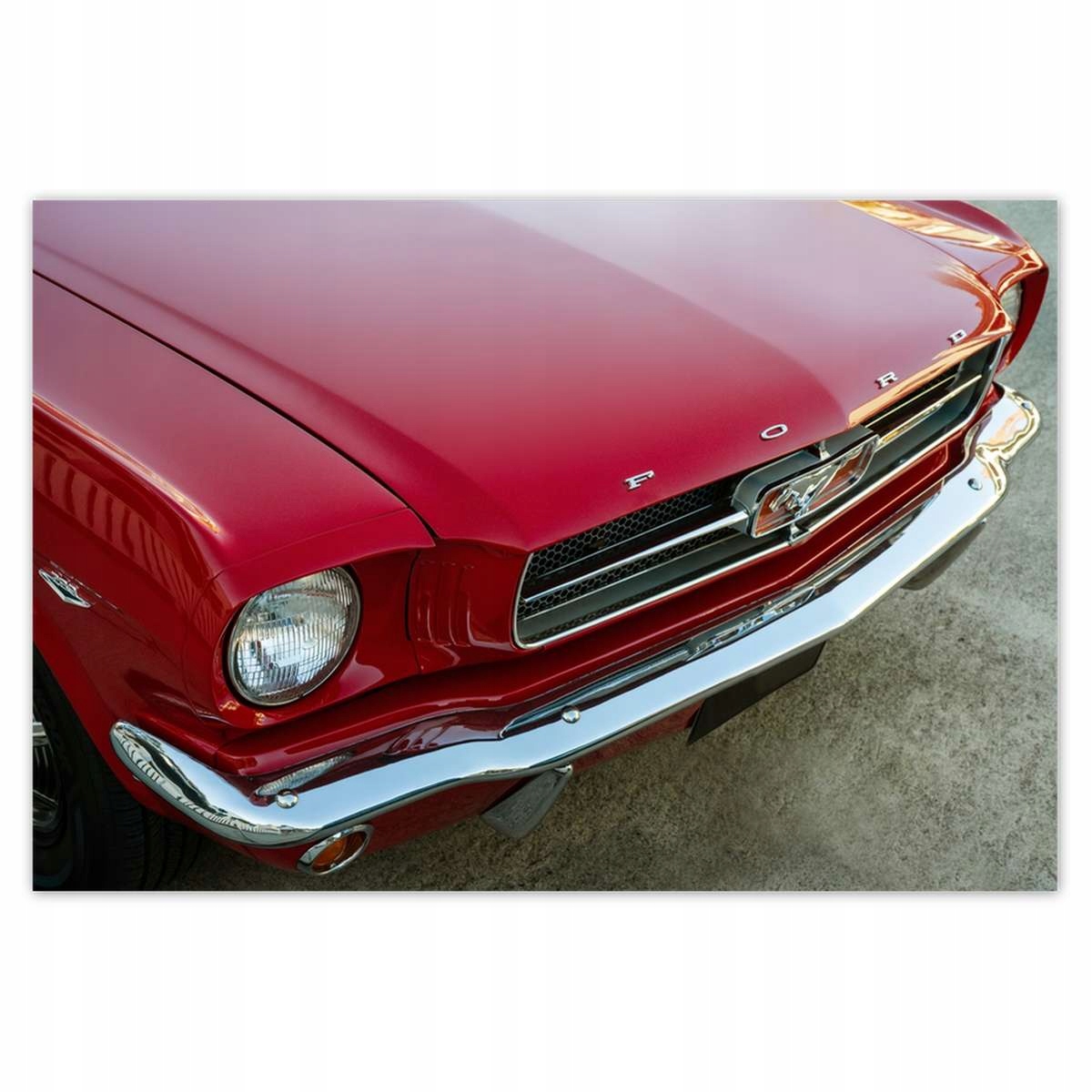 Plakáty 200x135 Ford Mustang Maska Lampy