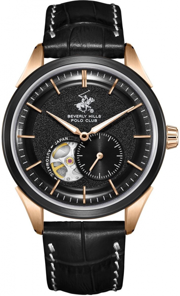 Zegarek męski Beverly Hills BP3901X.551 czarny fashion