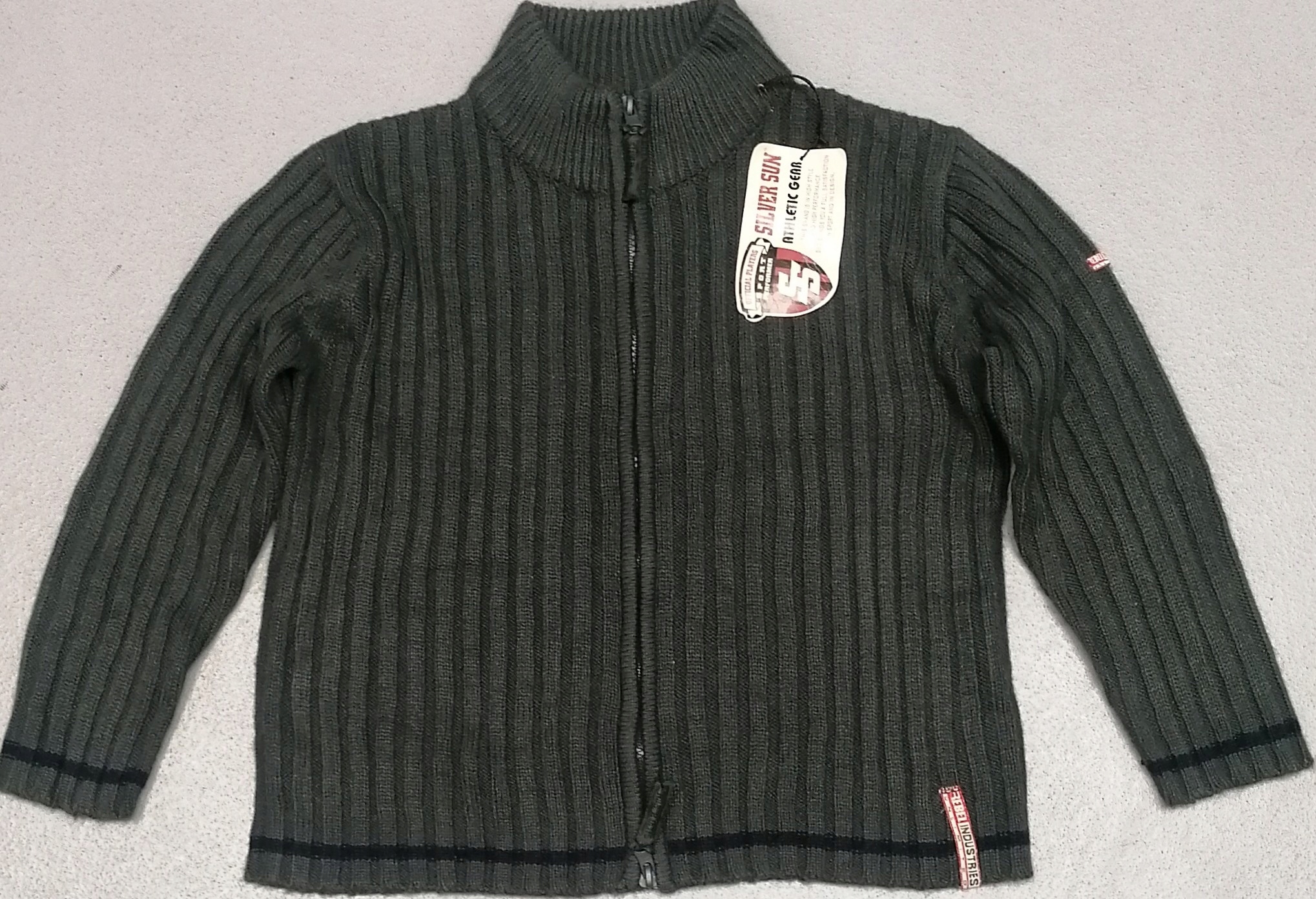 S090122 SILVER SUN SWETER ROZPINANY Roz. 116/6