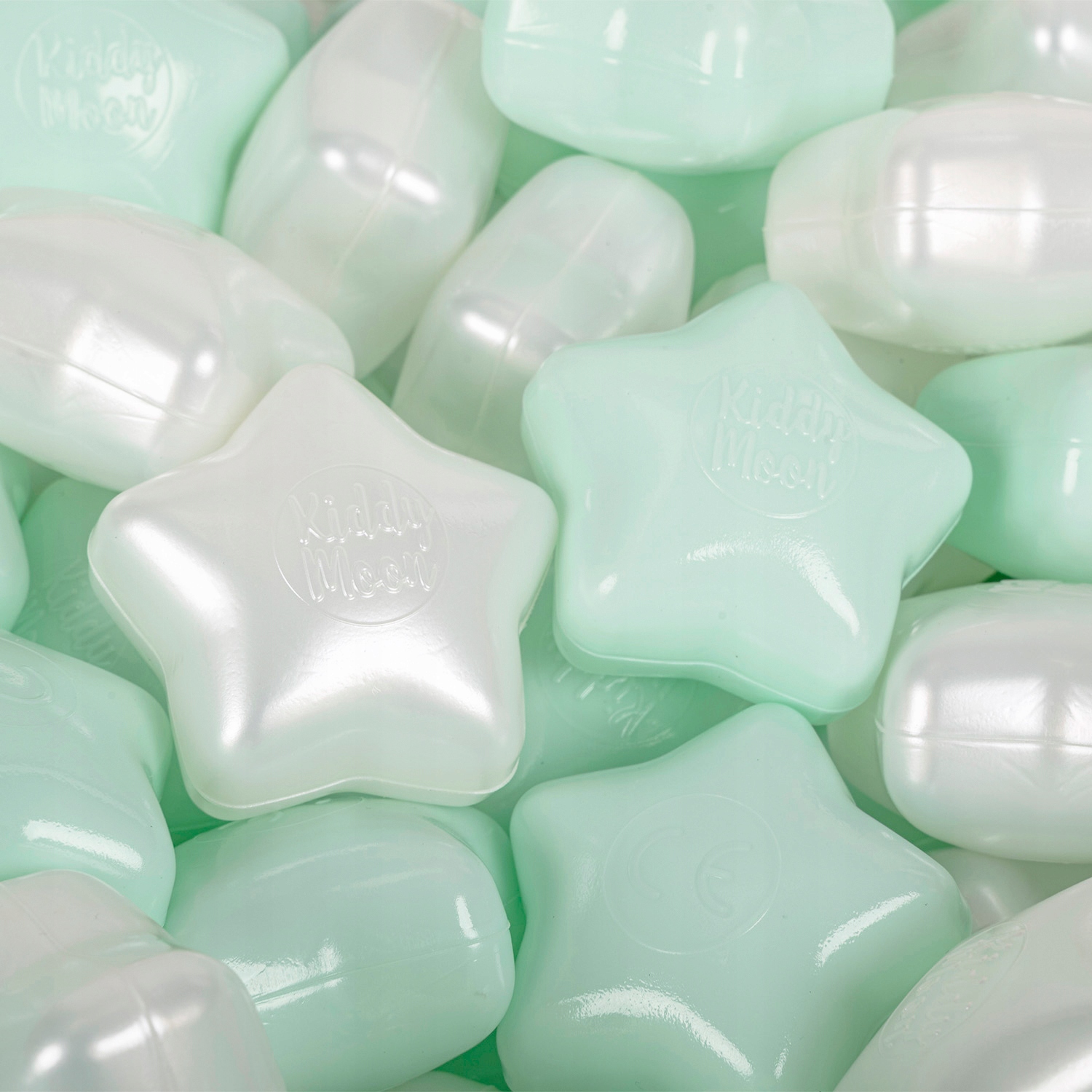 ZKG6 Plastikowe gwiazdki 6cm/1200 suchy basen piłk