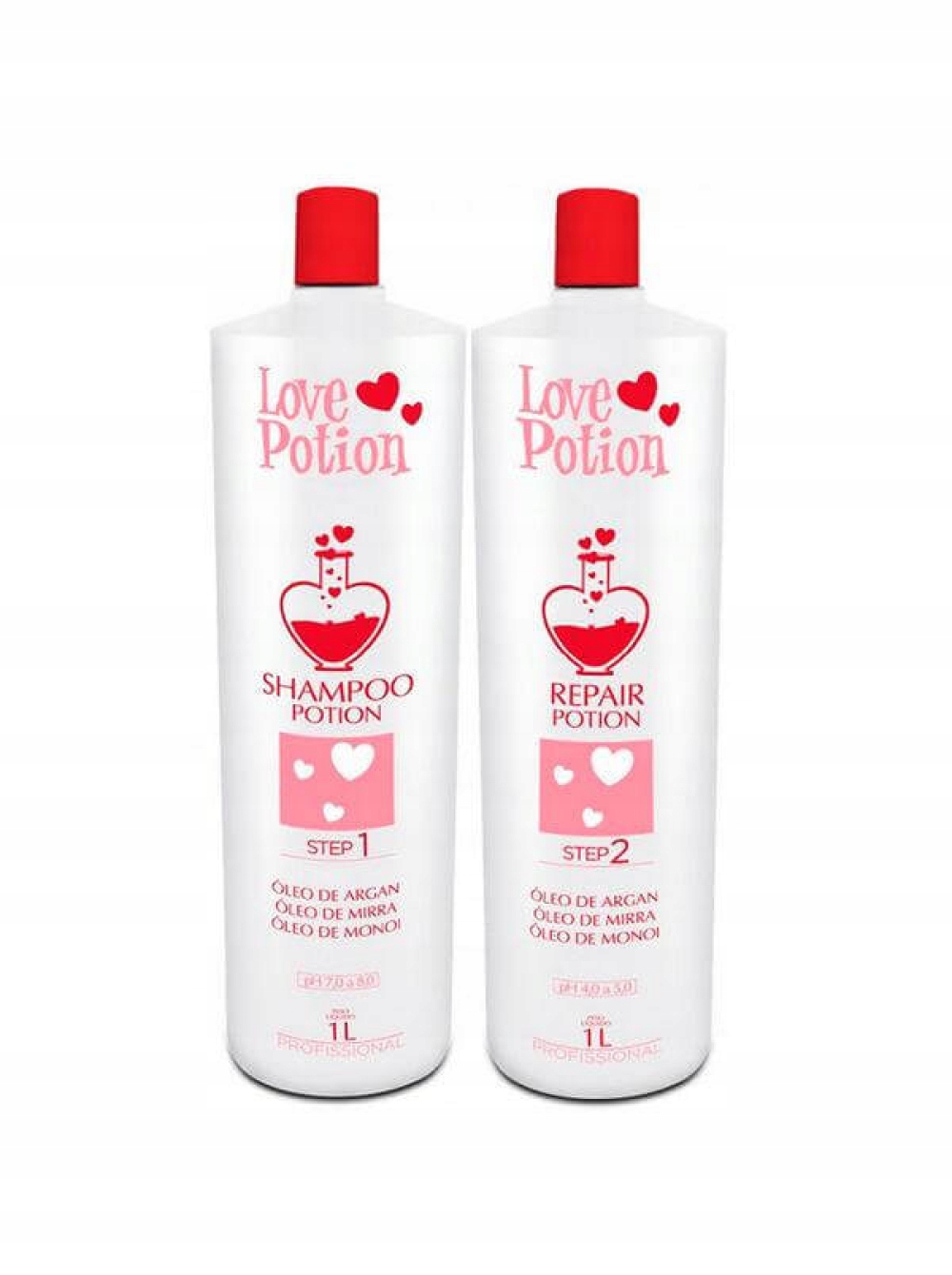Love Potion 2x1000 ml sada vlasové kosmetiky šampon kondicionér