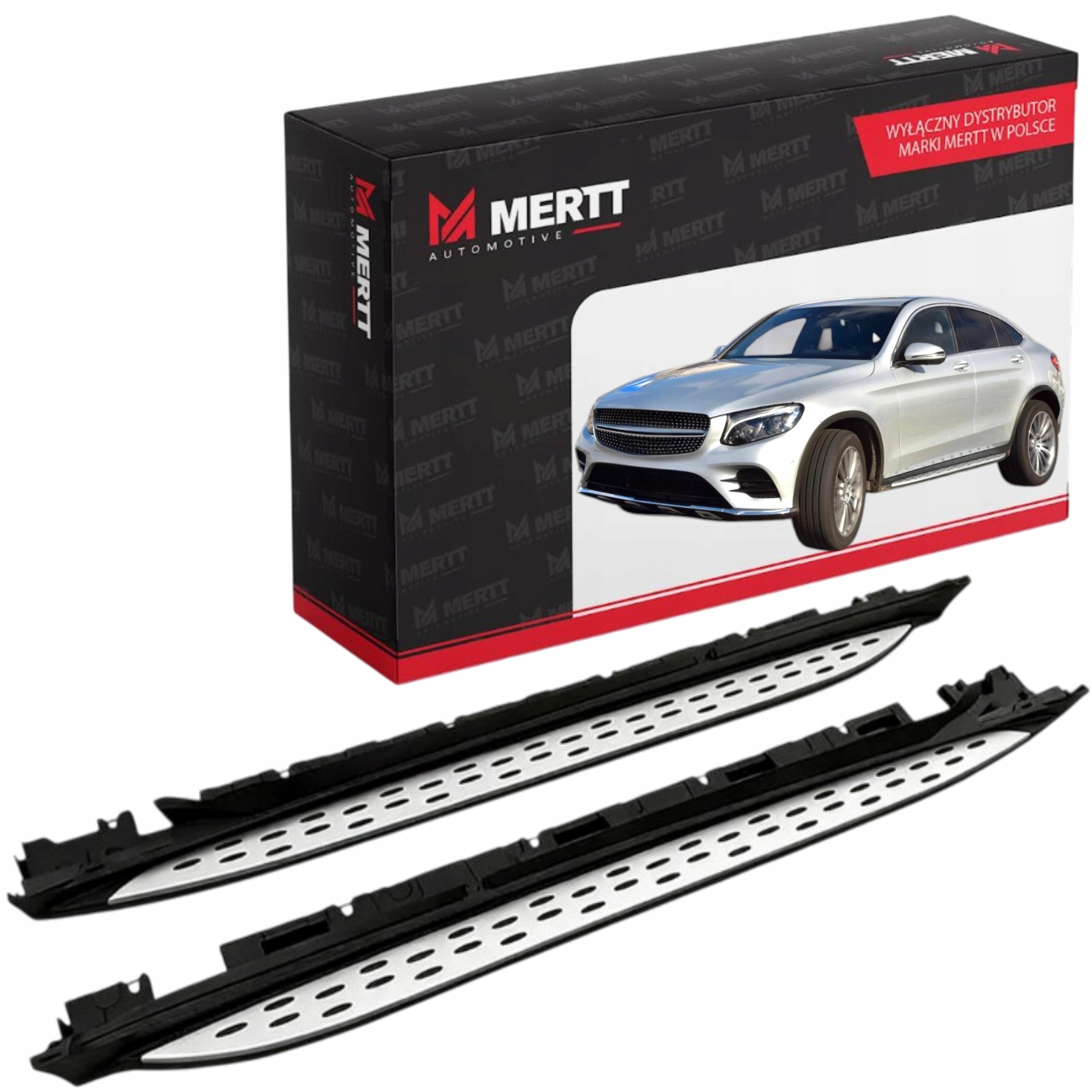 Stupně bočních prahů boční lišty nárazníku Mercedes Glc X253 W253