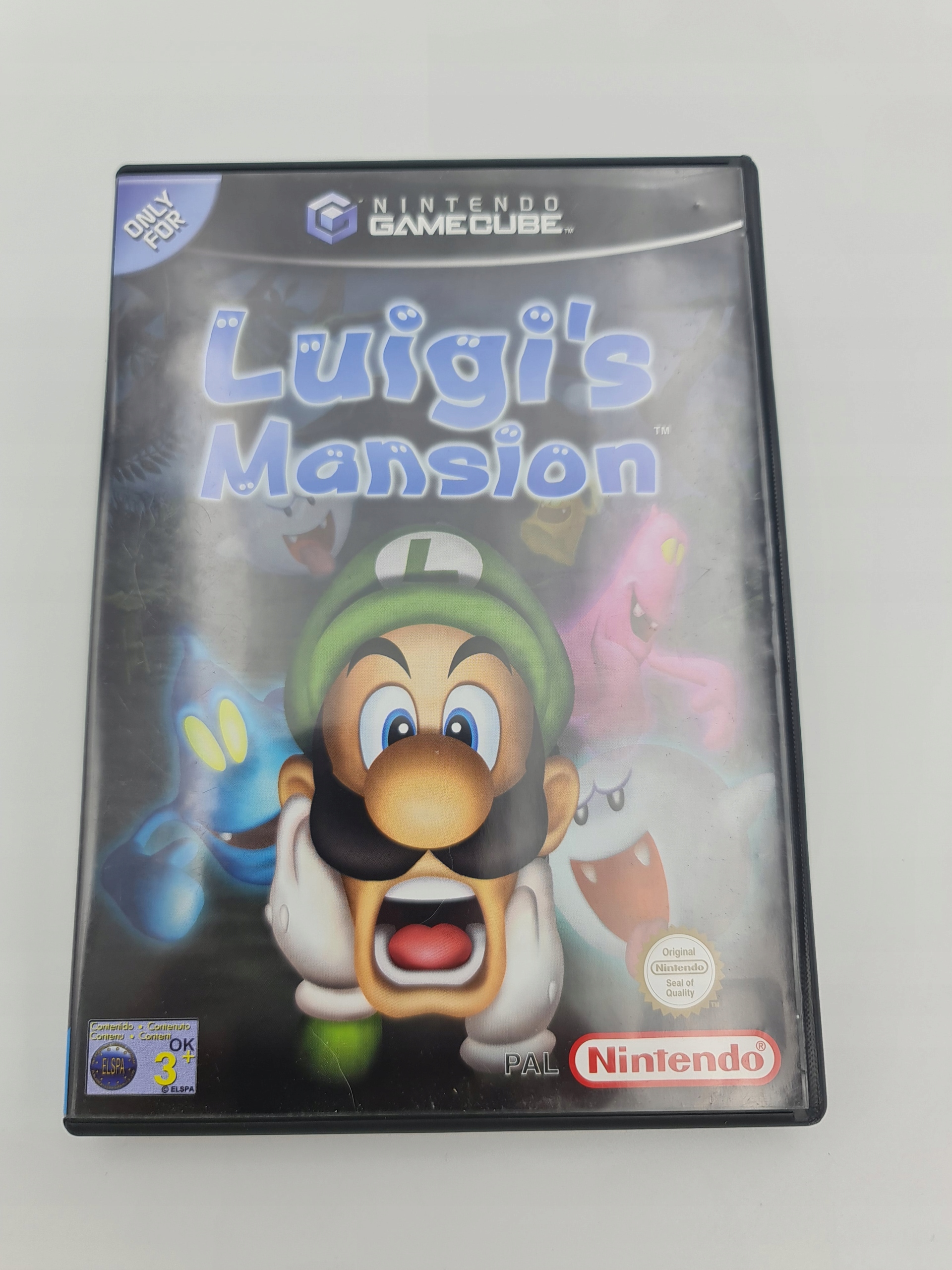 NINTENDO GAMECUBE LUIGI'S MANSION Tematyka gry akcji