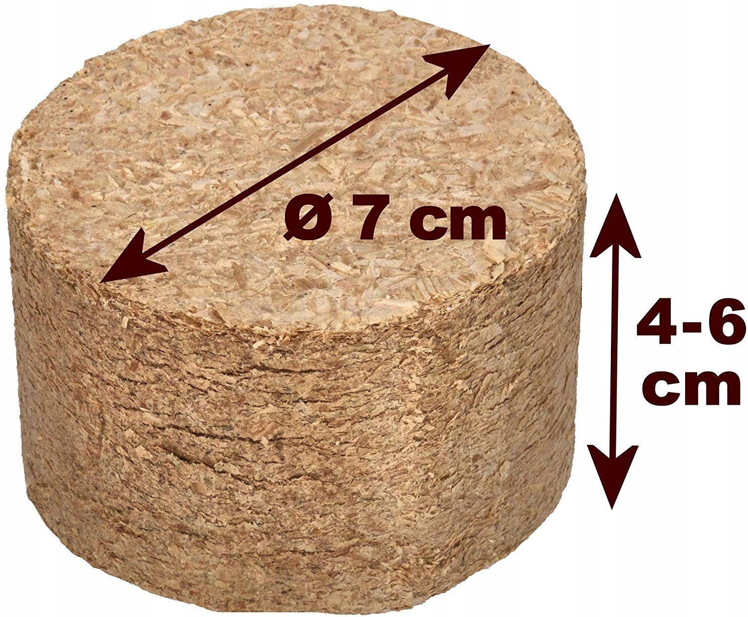Brykiet do kominka drzewny w jutowym worku 12.5kg Marka Floranica