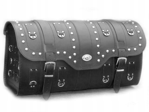 SKÓRZANY KUFER MOTOCYKLOWY PROSPEED P15B 2 KASKI