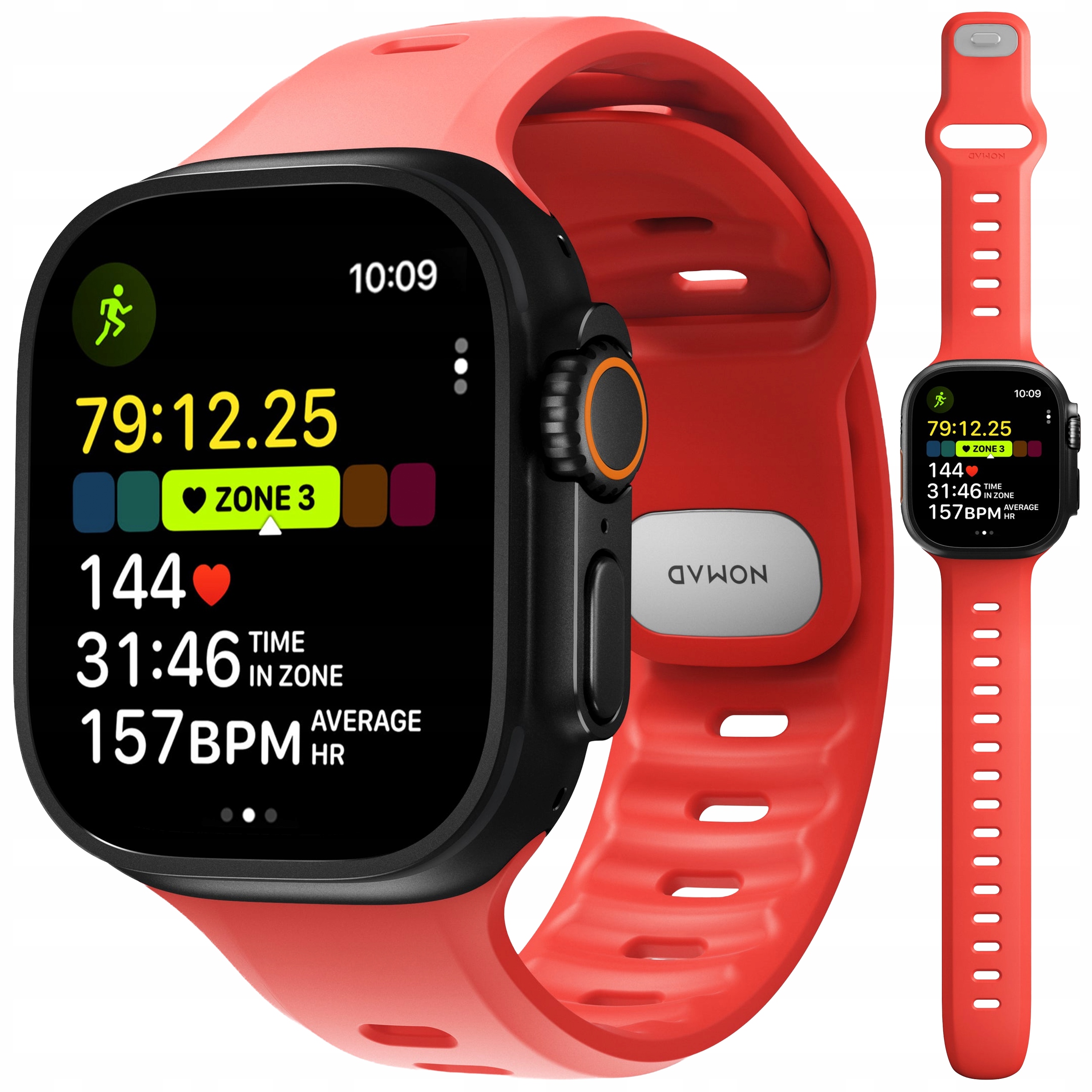 Nomad Tempo Band Pasek Silikonowy do Apple Watch 49 46 45 44mm