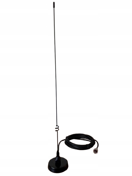 Comtrak EX-35 Uv Pl 50cm antena samochodowa Vhf Uhf na magnesie wtyk UC-1