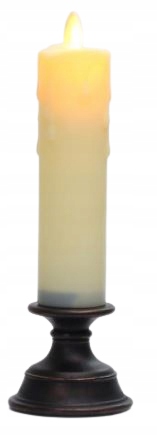 

Świeca Led Świecznik Ruchomy Płomień Duża 23,5 cm