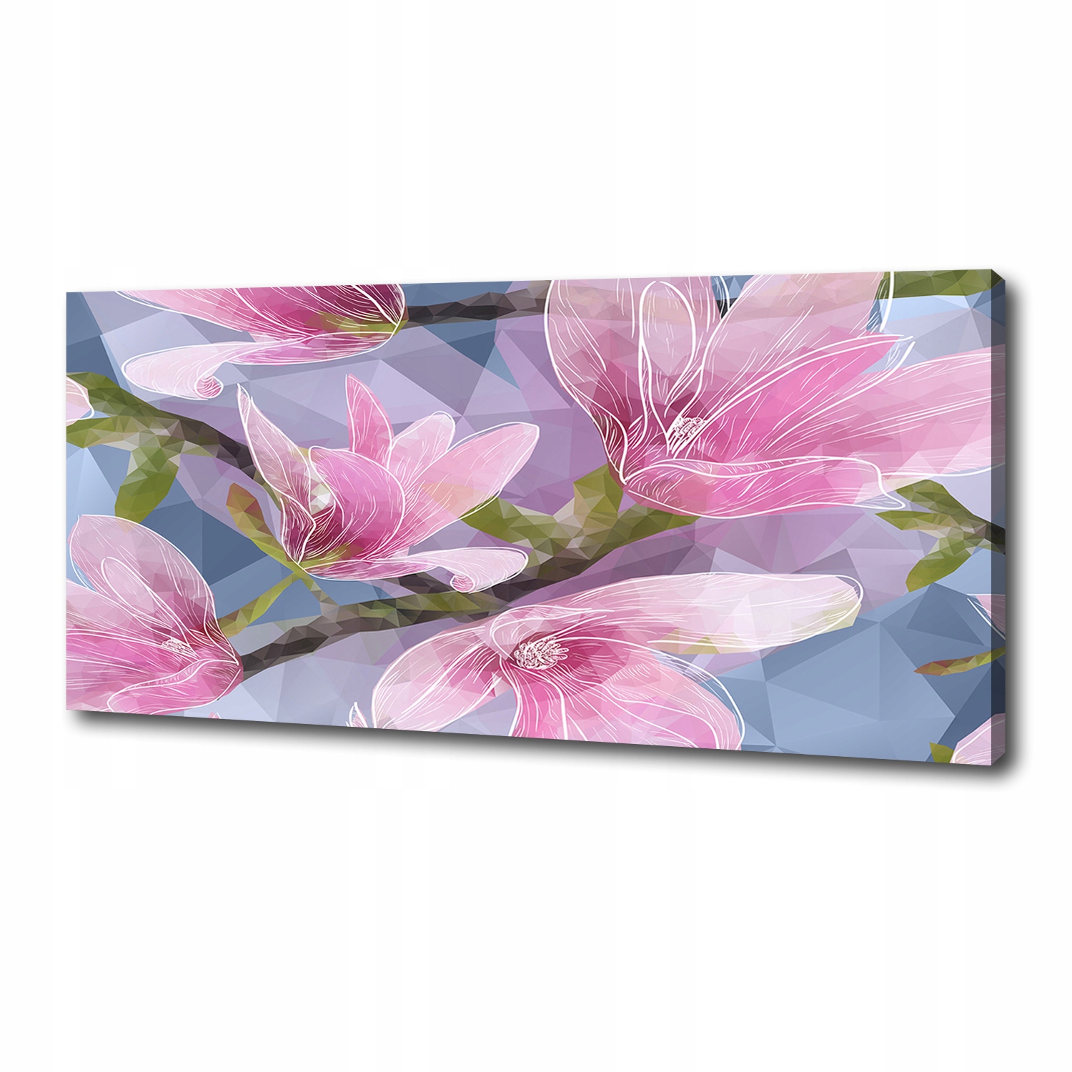 

Foto obraz na płótnie Różowa magnolia 125x50 cm