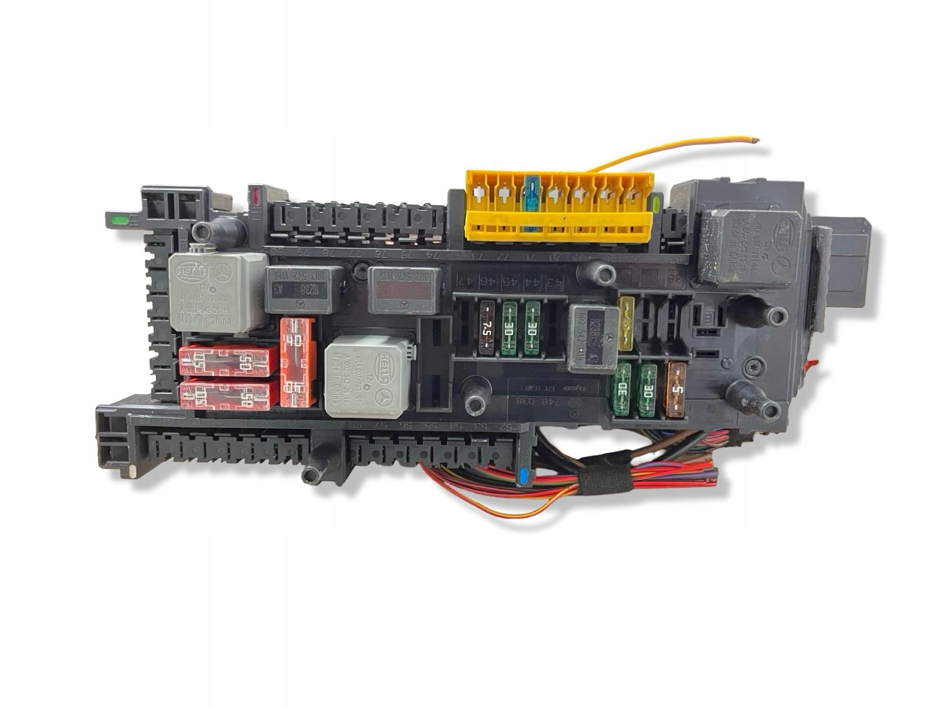 module SAM rear part Mercedes-Benz C W204 2007 2045458601