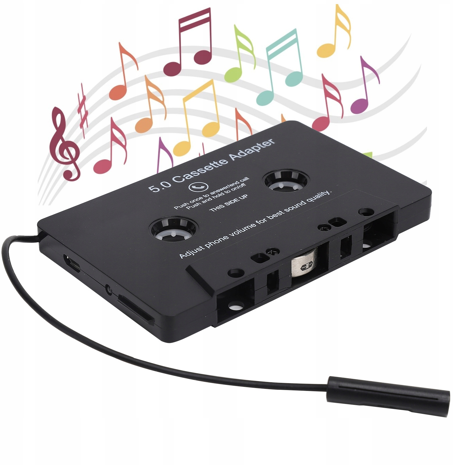 ADAPTER KASETY BLUETOOTH5.0 AUTA AUDIO ODBIORNIK