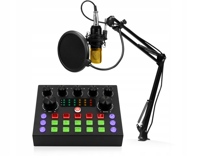 Zestaw do streamingu i karaoke Musicmate MM-SD150 LiveMix