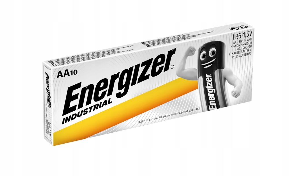 

Energizer 10x bateria alkaliczna Aa LR6 Industrial