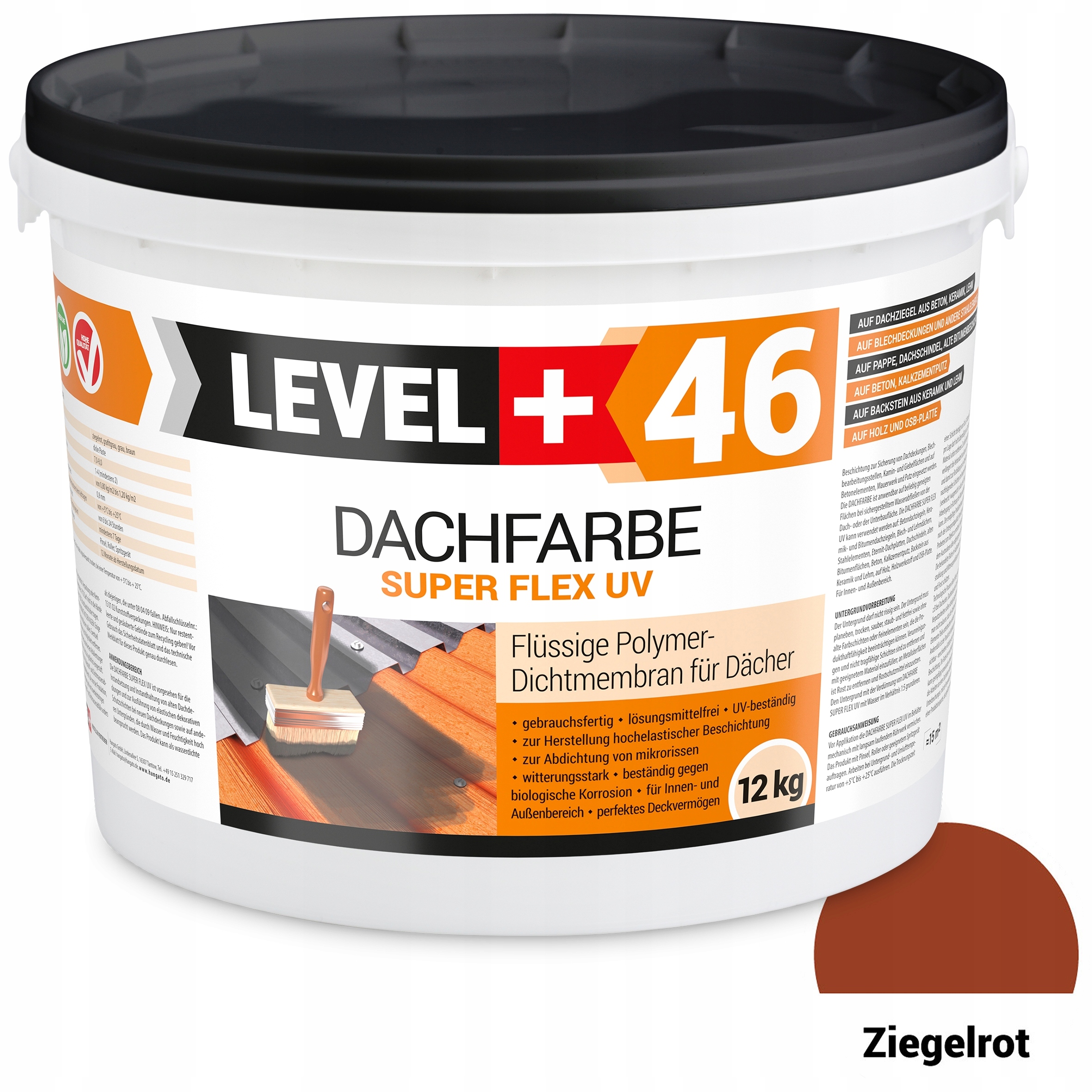 

Farba dachowa płynna membrana ceglasta 12 kg RM46
